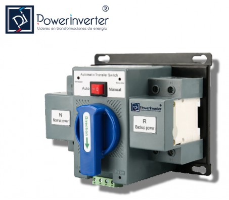 INTERRUPTOR AUTOTRANSFERENCIA AUTOMÁTICA 63A/220VAC  